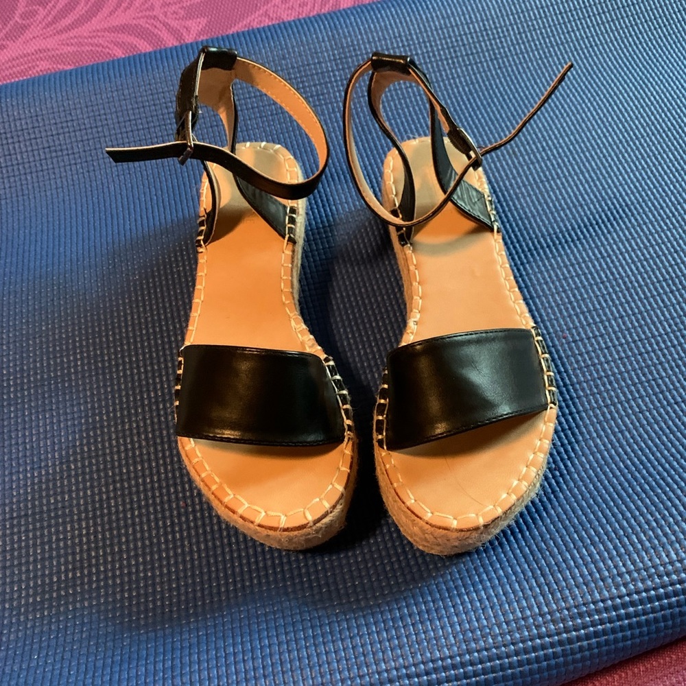 Wedge sandals!